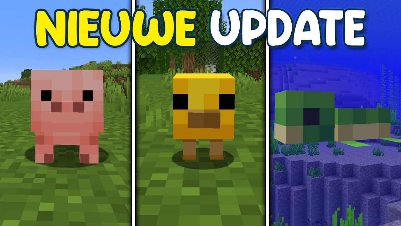De Schattigste Minecraft Update Ooit!