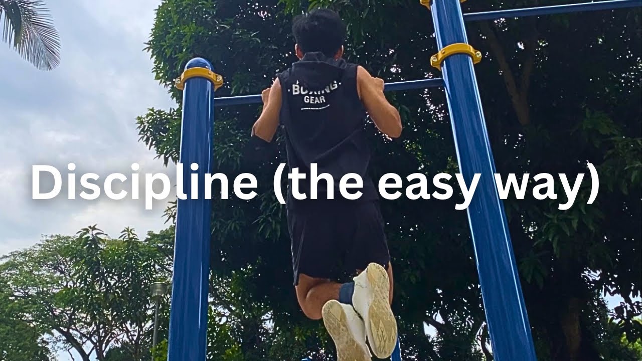 Become more disciplined in literally 5 minutes.