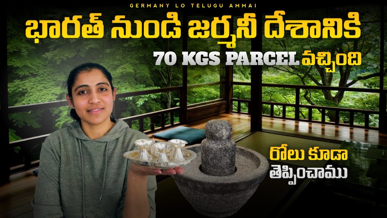 70 kgs parcel from India to Germany 🤗🤗