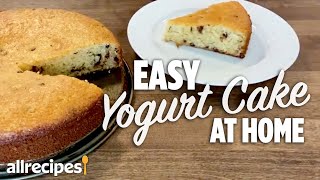 How to Make Easy Yogurt Cake #WithMe | At Home Recipes | Allrecipes.com