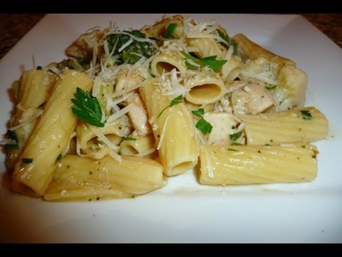 creamy-chicken-rigatoni-with-parmesan-cheese