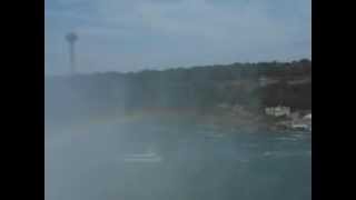Niagra Falls Rainbow & Mist.AVI