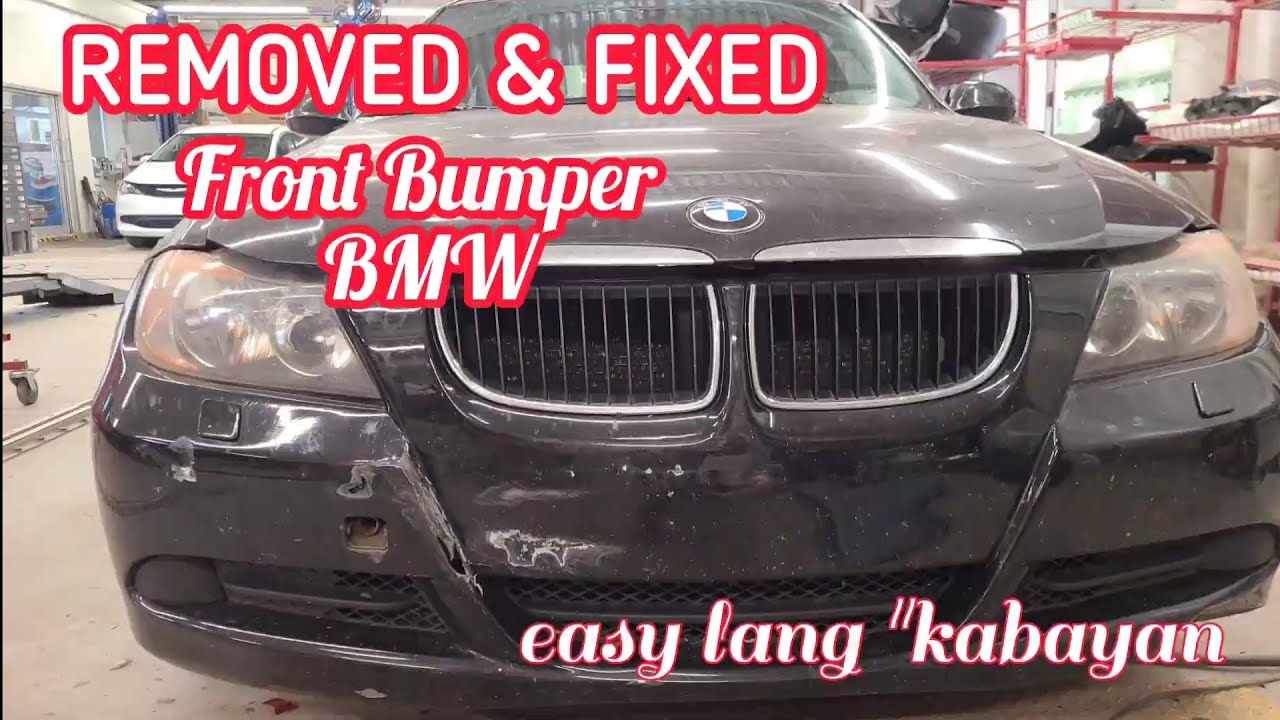 Magtanggal ng Bumper sa BMW || How to Remove bumper BMW Car | Car Body ...
