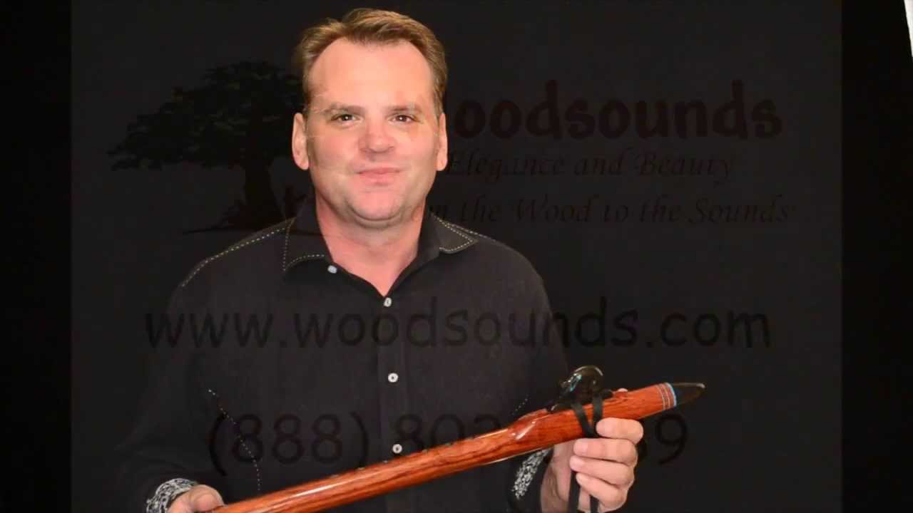 Brent Haines playing four beautiful Woodsounds flutes on September 14, 2013
