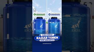 CARA KERJA RADAR TOREN EXCEL AUTO SWITCH #tandonair #rumahminimalis #torenair #arsitektur