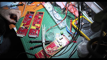 Assembly for nanovolt preamp adapter board for Keithley 2001/2002