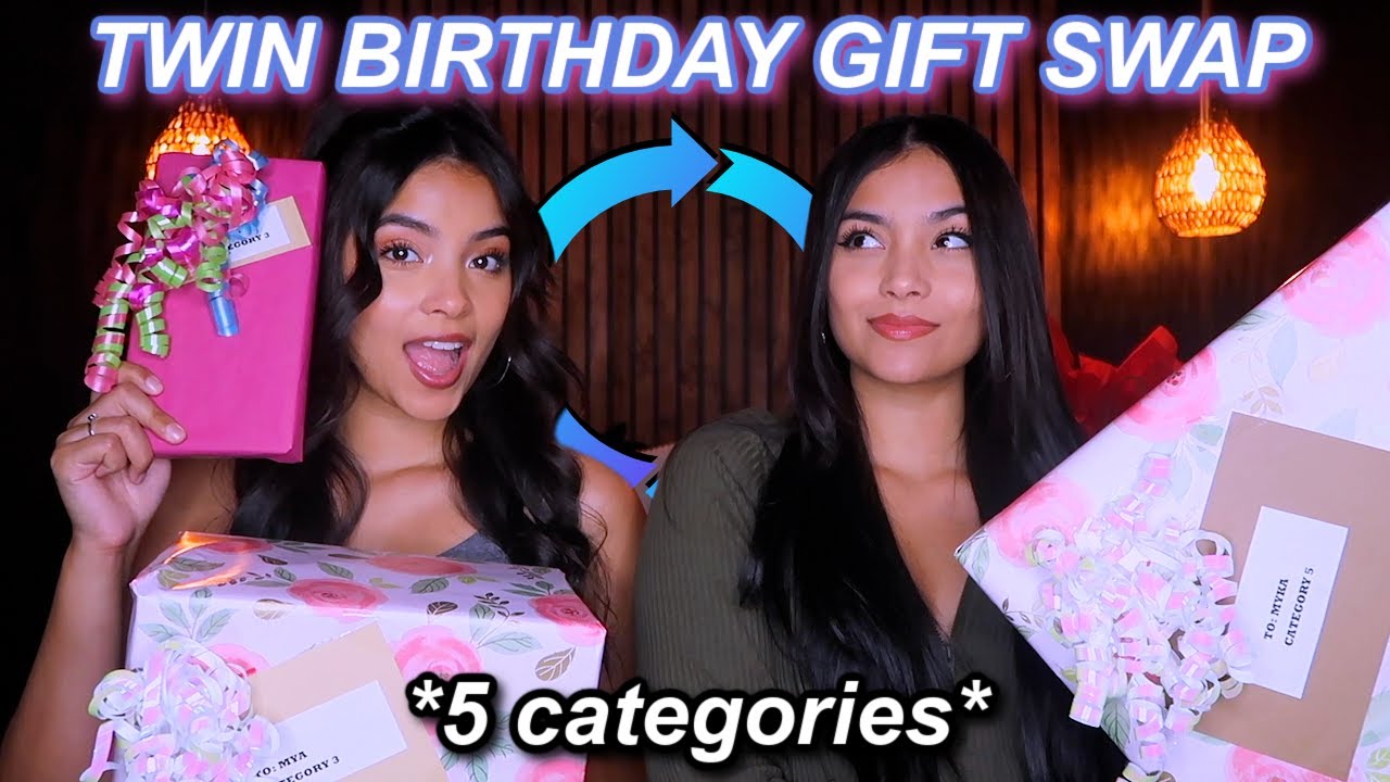 TWIN BIRTHDAY GIFT SWAP! *22*