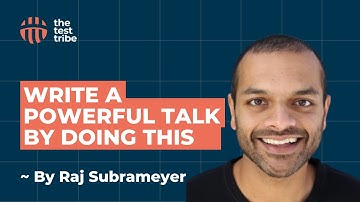 @raj.subrameyer Explains How To Structure A Speech Or A Talk | Public Speaking Tips | Worqference