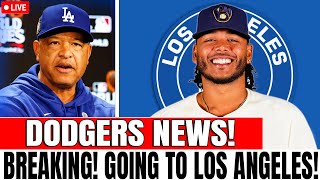 🚨LAST MINUTE! DODGERS MAKING A BIG MOVE FOR A $15 MILLION BREWERS PITCHER! LOS ANGELES DODGERS