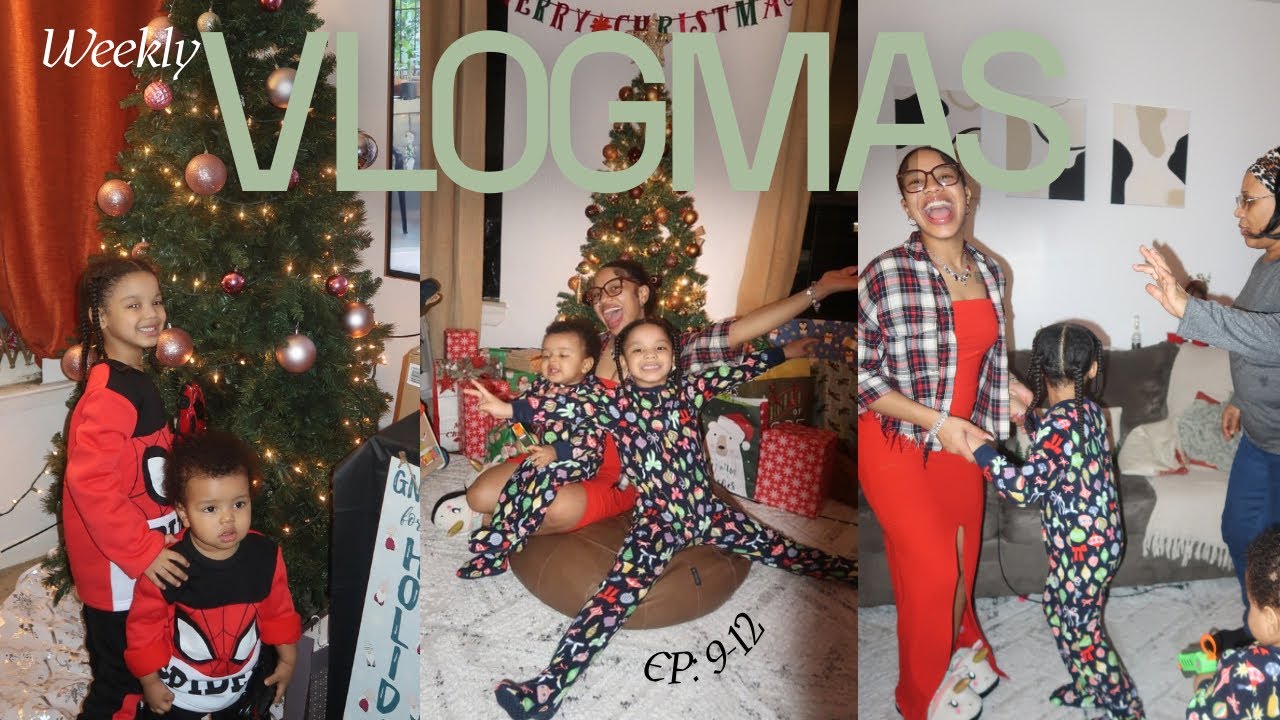 Weekly Vlog : Real Life fun through the Chaos | 12 Days of Vlogmas (Ep: 6-9)