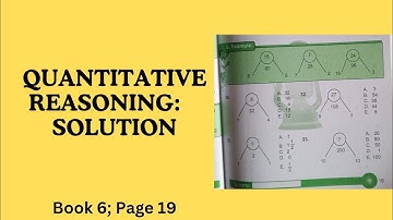 Quantitative Reasoning Solutions for Primary School|Lantern Steps Quantitative Reasoning Book 6