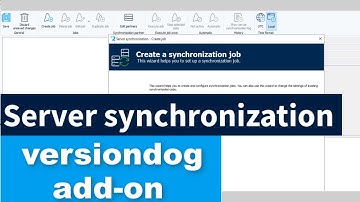 Synchronize multiple versiondog servers