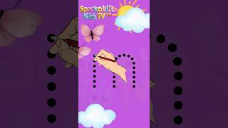 Letter M Tracing for Kids | Easy Alphabet Writing Practice | Preschool Learning#shorts#sparkabel