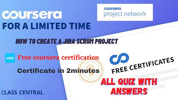 How to create a Jira SCRUM project , All Quiz  Answers.#coursera#excel#answers#learners  #coursera