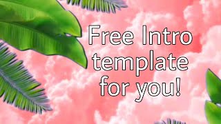 Tumblr intro Background *Aesthetic* Free download / Youtube Intro for vlogger | Mara E.