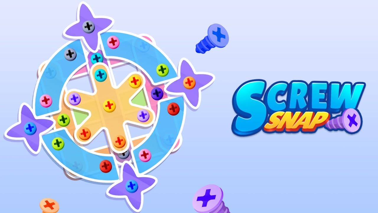 Screw Snap Gameplay | Nuts & Bolts Jam Puzzle
