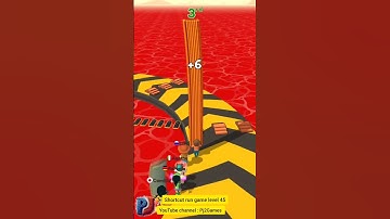 SHORTCUT RUN 🥳 Moment #game level 45 #shorts #shortcutrun