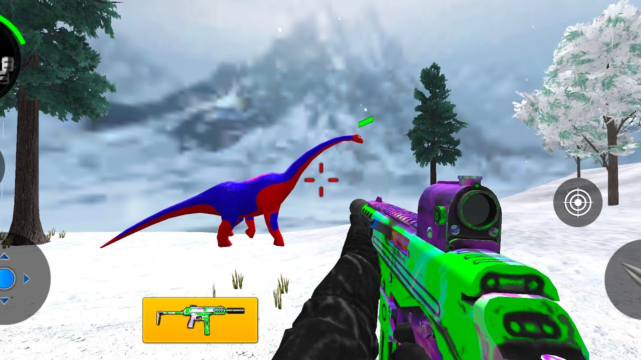 Wild Animal Hunter 3D - Dinosaur Hunter Game - Android Gameplay 