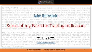 ⏰ Synergy Traders #31.14: Some Of My Favorite Trading Indicators with Jake Bernstein