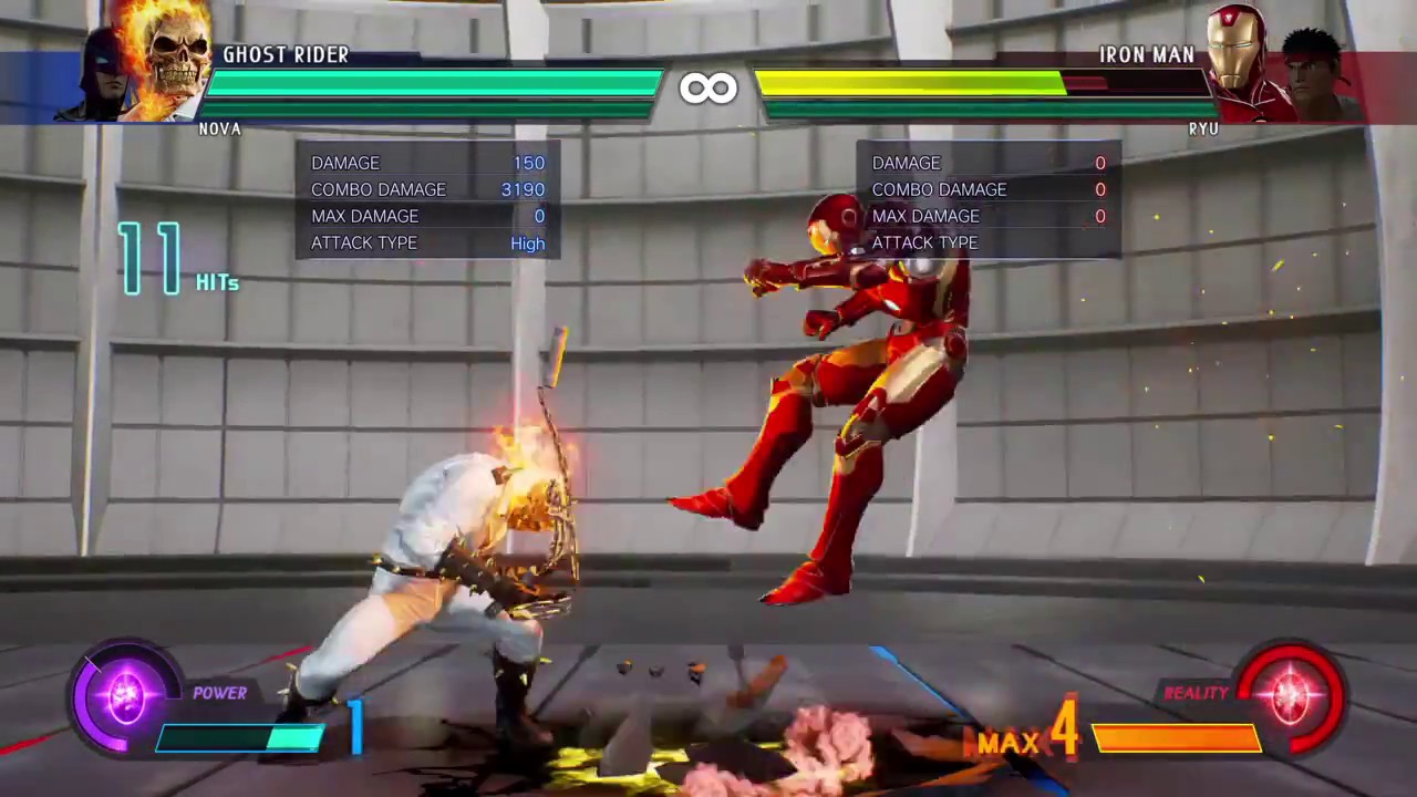 MvCi Ghost Rider 6k Corner Carry 0.2 Meter Start Combo by Thiago Kain