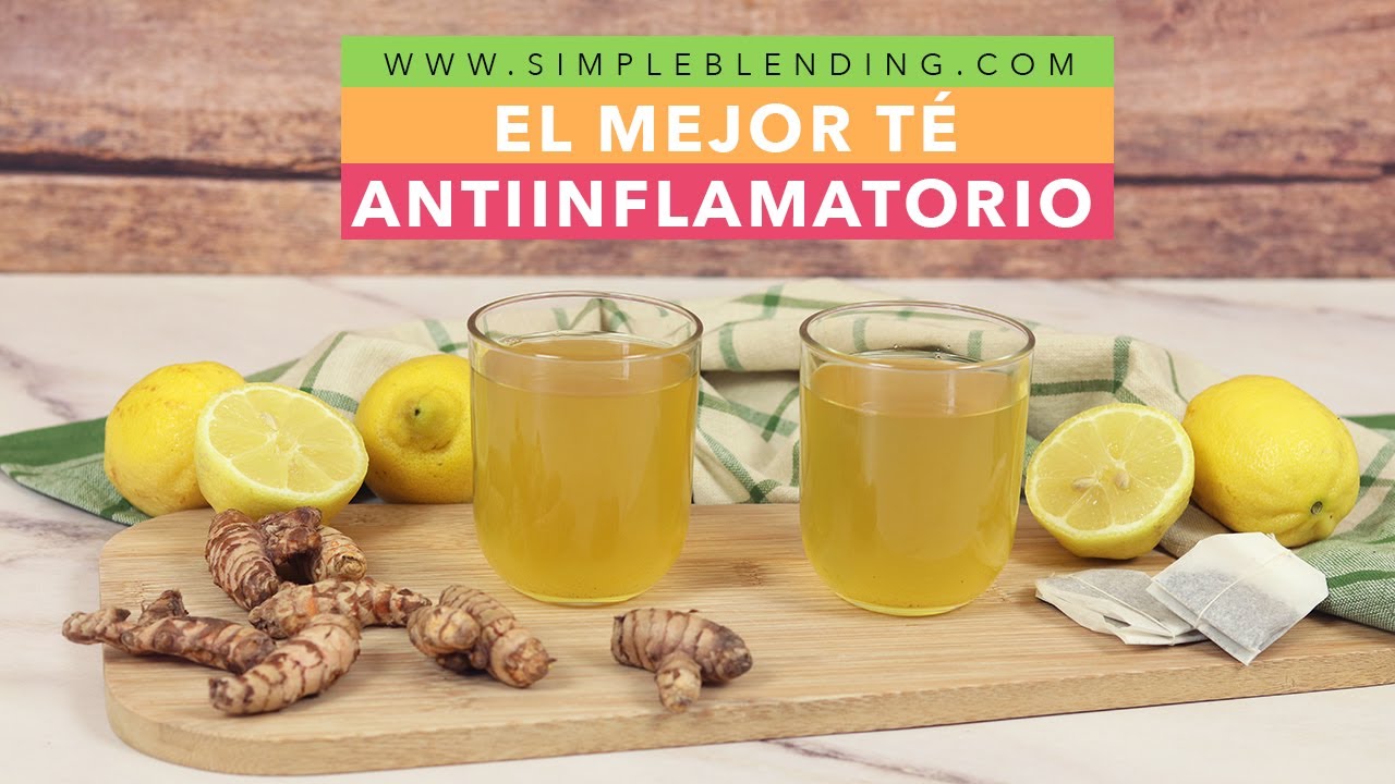 FANTÁSTICO TÉ CON CÚRCUMA ANTIOXIDANTE Y ANTIINFLAMATORIO | Infusión de té verde con raíz de cúrcuma