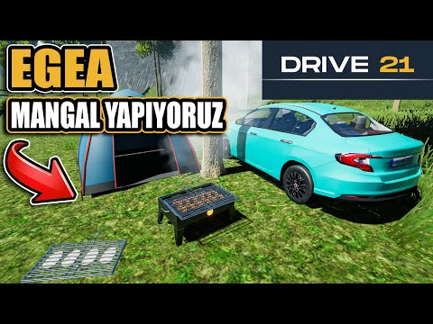 FIAT EGEA İLE MANGAL YAPMAYA GİDİYORUZ | DRIVE 21 !!