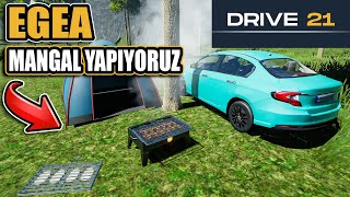 FIAT EGEA İLE MANGAL YAPMAYA GİDİYORUZ | DRIVE 21 !!