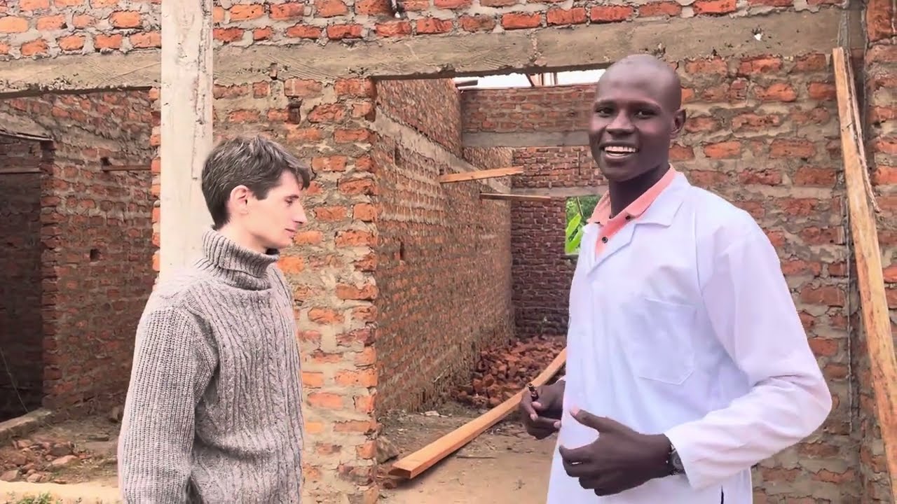 Inspection of the construction site with Mr Sean