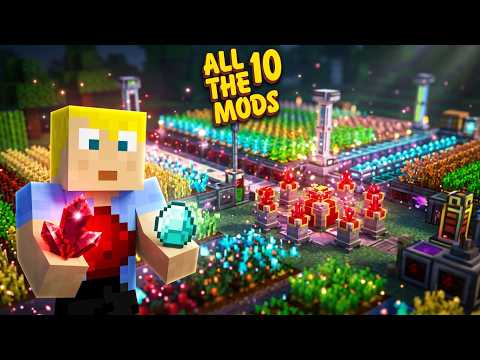 Mystical Agriculture: The ULTIMATE Farm! Tutorial - All The Mods 10 #02