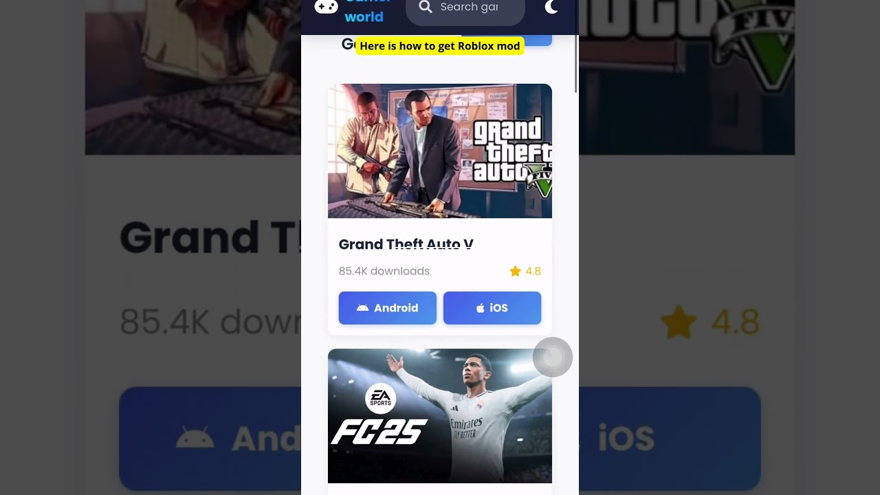 Get Unlimited coins on Roblox | Download it Now on gamerworld.live  
