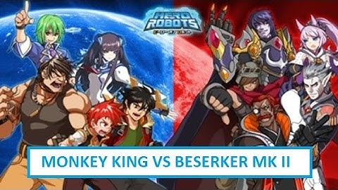 HEROES OF ROBOTS VER.4 Monkey King vs Beserker Mk 2 vs. Time Warrior