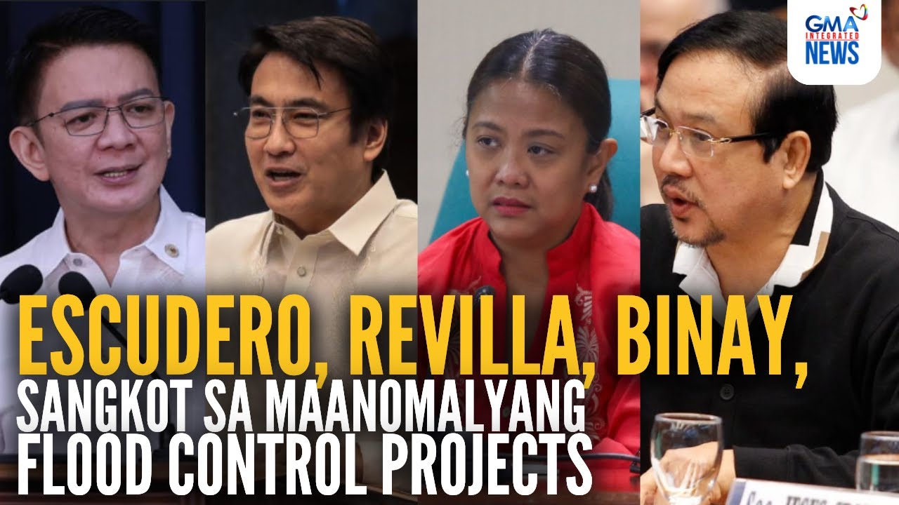 ICYMI-Escudero, Revilla, Binay, sangkot sa maanomalyang flood control projects | GMA Integrated News
