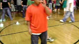 Hunlys Dance With Air Head In His Mouth...