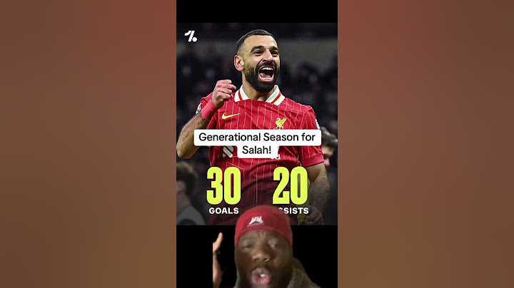 GENERATIONAL season for SALAH! #liverpool #salah #premierleague #arsenal #football #mancity