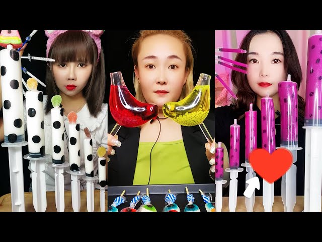 [ASMR]신기한물먹방ASMR DRINKING #ASMRDRINKING#물먹방#아이스크림 #20000