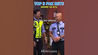 PAK RT ANDRE TAULANY CAPEK SAMA AYU TING TING #shorts #viralvideo #hiburan