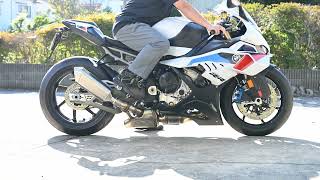S1000RR 2025年型 50mmローダウン＋ローシートで770mm 身長165㎝ 体重