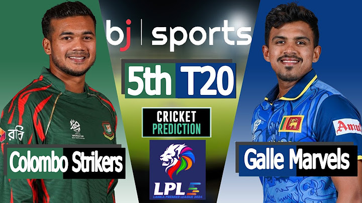 LPL 2024 | Galle Marvels vs Colombo Strikers 5th Match Prediction | Live cricket match today |