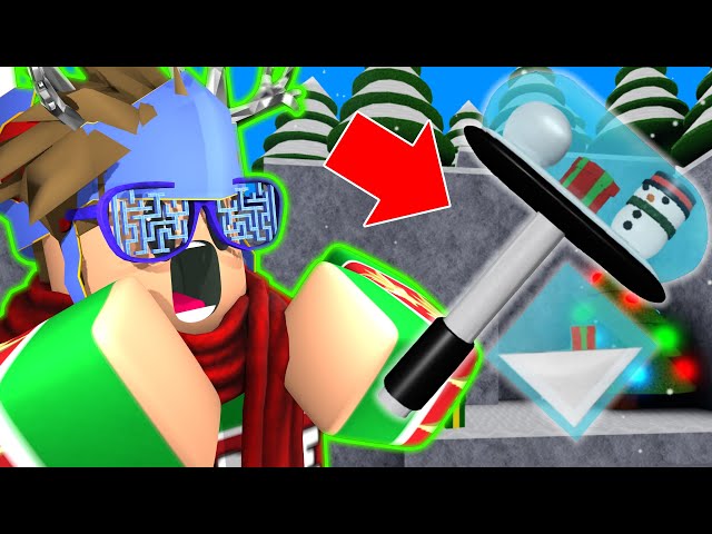 THE NEW 2019 GOD HAMMER IN FLEE THE FACILITY !! *Roblox Christmas