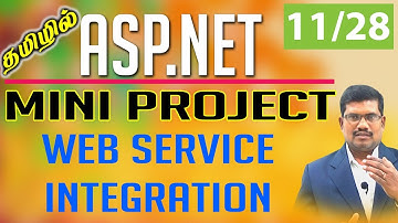 #11 Web Service Integration || ASP.NET Mini Project In Tamil