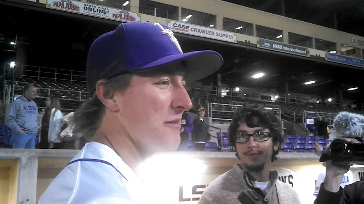 Andrew Stevenson talks about playing behind Nola