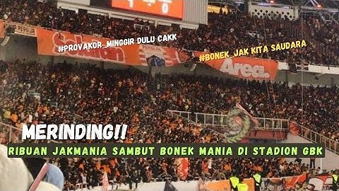MERINDING!! RIBUAN JAKMANIA SAMBUT BONEK DI STADION GELORA BUNG KARNO JAKARTA| PERSIJA VS PERSEBAYA