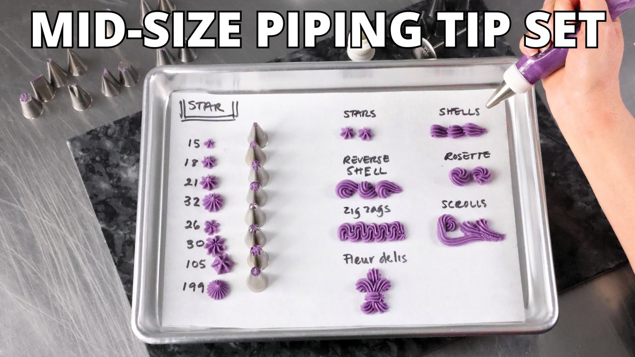 Best Mid-Size Piping Tip Set — Beginner's Guide