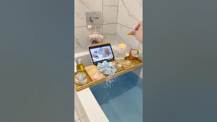 selfcare night routine🛁🧖🏻‍♀️🫧#asmr #selfcare #skincare #nightroutine #bath #aesthetic