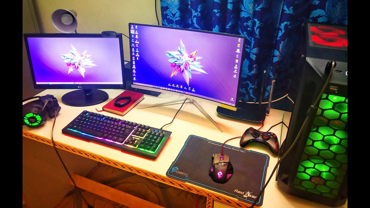 My 1 Lakh Plus Budget Gaming Setup Tour Part 2 YouTube