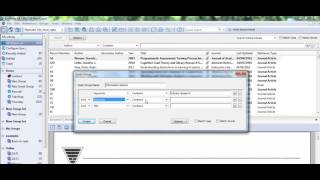Smart Groups in EndNote X8