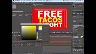 Hinged Text Transition - After Effects Motion Typography Technique