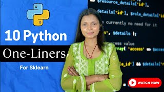 I Spent 20 Hours Finding These 10 Scikit-Learn One-Liners for You! ➡️| Watch Now😍
