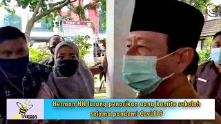 Herman HN Larang Pemungutan Uang Komite di Sekolah Negeri Bandar Lampung