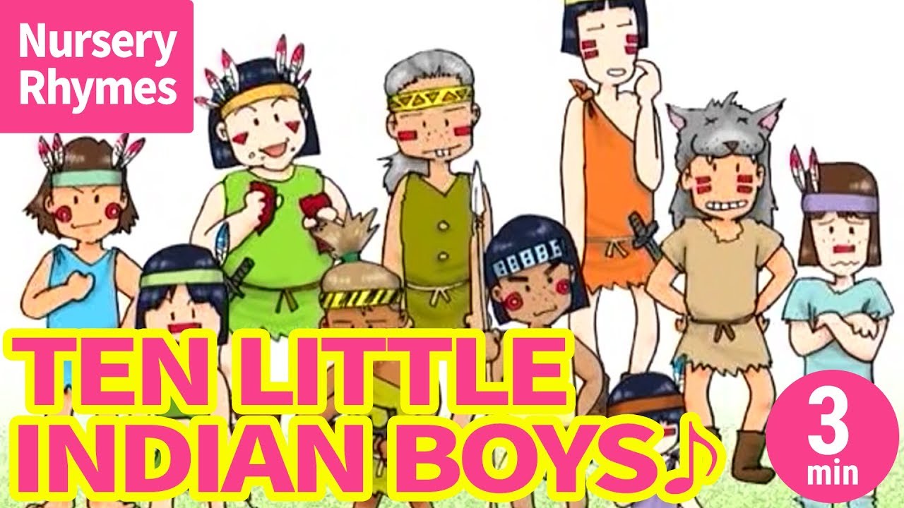 ♬Ten little Indian boys〈英語の歌〉